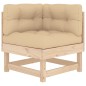 vidaXL Juego de muebles de jardín 8 pzas y cojines madera maciza vidaXL Juego de muebles de jardín 8 pzas y cojines madera maciza