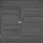 vidaXL Gallinero madera maciza de abeto gris y blanco 152x96x110 cm vidaXL Gallinero madera maciza de abeto gris y blanco 152x96x110 cm