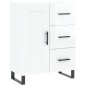 vidaXL Aparador alto madera contrachapada blanco brillo 69,5x34x180 cm vidaXL Aparador alto madera contrachapada blanco brillo 69,5x34x180 cm