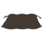 vidaXL Sillas de jardín 4 uds madera teca con cojines gris taupe vidaXL Sillas de jardín 4 uds madera teca con cojines gris taupe