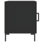 vidaXL Mesitas de noche 2 uds madera de ingeniería negro 40x40x50 cm vidaXL Mesitas de noche 2 uds madera de ingeniería negro 40x40x50 cm