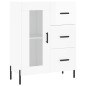 vidaXL Aparador alto madera contrachapada blanco brillo 69,5x34x180 cm vidaXL Aparador alto madera contrachapada blanco brillo 69,5x34x180 cm