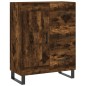 vidaXL Aparador alto madera contrachapada roble ahumado 69,5x34x180 cm vidaXL Aparador alto madera contrachapada roble ahumado 69,5x34x180 cm
