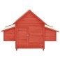 vidaXL Gallinero madera maciza de abeto rojo y blanco 152x96x110 cm vidaXL Gallinero madera maciza de abeto rojo y blanco 152x96x110 cm