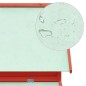 vidaXL Gallinero madera maciza de abeto rojo y blanco 152x96x110 cm vidaXL Gallinero madera maciza de abeto rojo y blanco 152x96x110 cm