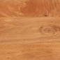 vidaXL Mesita de noche madera maciza mango marrón y negro 50x33x60 c vidaXL Mesita de noche madera maciza mango marrón y negro 50x33x60 c