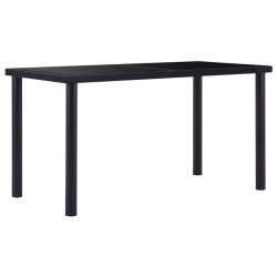 vidaXL Juego de comedor 5 piezas cuero sintético blanco
