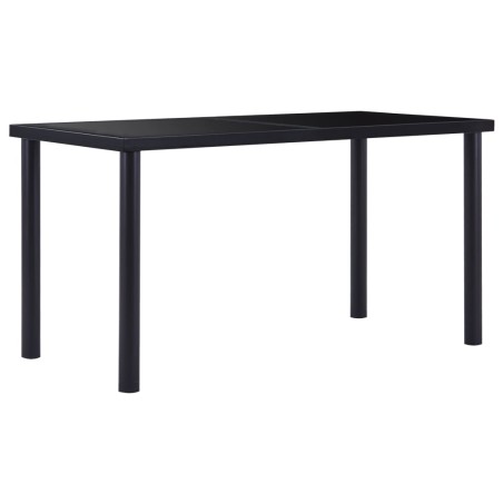 vidaXL Juego de comedor 5 piezas cuero sintético blanco
