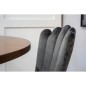Venture Home Sillas de comedor 2 uds Limhamn terciopelo negro y gris Venture Home Sillas de comedor 2 uds Limhamn terciopelo negro y gris