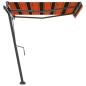 vidaXL Toldo de pie automático naranja y marrón 350x250 cm vidaXL Toldo de pie automático naranja y marrón 350x250 cm