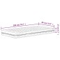 vidaXL Colchón de espuma dureza 2 3 blanco 80x200 cm vidaXL Colchón de espuma dureza 2 3 blanco 80x200 cm