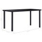 vidaXL Juego de comedor 5 piezas cuero sintético blanco vidaXL Juego de comedor 5 piezas cuero sintético blanco