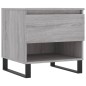 vidaXL Mesas de centro 2 uds madera ingeniería gris Sonoma 50x46x50 cm vidaXL Mesas de centro 2 uds madera ingeniería gris Sonoma 50x46x50 cm