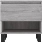 vidaXL Mesas de centro 2 uds madera ingeniería gris Sonoma 50x46x50 cm vidaXL Mesas de centro 2 uds madera ingeniería gris Sonoma 50x46x50 cm