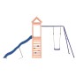 vidaXL Parque infantil de exterior madera maciza Douglas vidaXL Parque infantil de exterior madera maciza Douglas