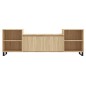 vidaXL Mueble para TV madera contrachapada roble Sonoma 160x35x55 cm