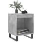 vidaXL Mesitas noche 2 uds madera ingeniería gris hormigón 40x35x50 cm vidaXL Mesitas noche 2 uds madera ingeniería gris hormigón 40x35x50 cm