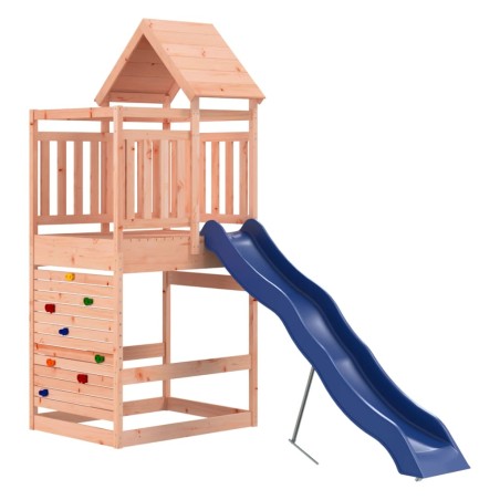 vidaXL Parque infantil de exterior madera maciza Douglas