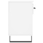 vidaXL Mueble zapatero madera contrachapada blanco 102x36x60 cm vidaXL Mueble zapatero madera contrachapada blanco 102x36x60 cm