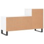 vidaXL Mueble zapatero madera contrachapada blanco 102x36x60 cm vidaXL Mueble zapatero madera contrachapada blanco 102x36x60 cm