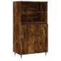 vidaXL Aparador alto madera contrachapada roble ahumado 60x36x110 cm vidaXL Aparador alto madera contrachapada roble ahumado 60x36x110 cm