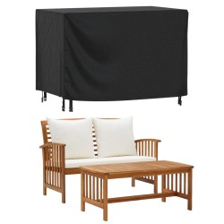 vidaXL Cubierta de muebles de jardín 420D impermeable 140x70x90 cm