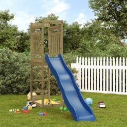 vidaXL Parque infantil de exterior madera de pino impregnada