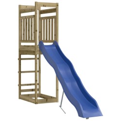 vidaXL Parque infantil de exterior madera de pino impregnada