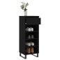 vidaXL Mueble zapatero madera contrachapada negro 40x36x105 cm vidaXL Mueble zapatero madera contrachapada negro 40x36x105 cm