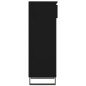 vidaXL Mueble zapatero madera contrachapada negro 40x36x105 cm vidaXL Mueble zapatero madera contrachapada negro 40x36x105 cm