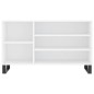 vidaXL Mueble zapatero madera contrachapada blanco 102x36x60 cm vidaXL Mueble zapatero madera contrachapada blanco 102x36x60 cm
