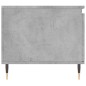vidaXL Mesa de centro madera contrachapada gris hormigón 100x50x45 cm