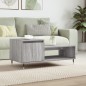 vidaXL Mesa de centro madera contrachapada gris Sonoma 100x50x45 cm vidaXL Mesa de centro madera contrachapada gris Sonoma 100x50x45 cm