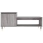 vidaXL Mesa de centro madera contrachapada gris Sonoma 100x50x45 cm vidaXL Mesa de centro madera contrachapada gris Sonoma 100x50x45 cm