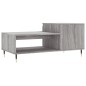 vidaXL Mesa de centro madera contrachapada gris Sonoma 100x50x45 cm vidaXL Mesa de centro madera contrachapada gris Sonoma 100x50x45 cm