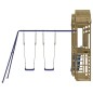 vidaXL Parque infantil de exterior madera de pino impregnada vidaXL Parque infantil de exterior madera de pino impregnada