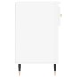 vidaXL Mueble zapatero madera contrachapada blanco brillo 102x36x60 cm vidaXL Mueble zapatero madera contrachapada blanco brillo 102x36x60 cm