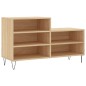 vidaXL Mueble zapatero madera contrachapada roble Sonoma 102x36x60 cm vidaXL Mueble zapatero madera contrachapada roble Sonoma 102x36x60 cm