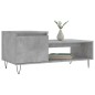 vidaXL Mesa de centro madera contrachapada gris hormigón 100x50x45 cm vidaXL Mesa de centro madera contrachapada gris hormigón 100x50x45 cm