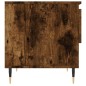 vidaXL Mesa de centro madera de ingeniería roble ahumado 50x46x50 cm vidaXL Mesa de centro madera de ingeniería roble ahumado 50x46x50 cm