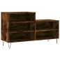 vidaXL Mueble zapatero madera contrachapada roble ahumado 102x36x60 cm