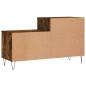 vidaXL Mueble zapatero madera contrachapada roble ahumado 102x36x60 cm