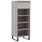 vidaXL Mueble zapatero madera contrachapada gris Sonoma 40x36x105 cm vidaXL Mueble zapatero madera contrachapada gris Sonoma 40x36x105 cm