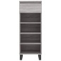 vidaXL Mueble zapatero madera contrachapada gris Sonoma 40x36x105 cm vidaXL Mueble zapatero madera contrachapada gris Sonoma 40x36x105 cm