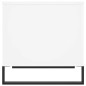 vidaXL Mesa de centro madera contrachapada blanco 60x44,5x45 cm vidaXL Mesa de centro madera contrachapada blanco 60x44,5x45 cm