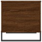 vidaXL Mesa de centro madera contrachapada roble marrón 60x44,5x45 cm vidaXL Mesa de centro madera contrachapada roble marrón 60x44,5x45 cm