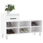 vidaXL Mueble zapatero madera contrachapada blanco 102x36x60 cm vidaXL Mueble zapatero madera contrachapada blanco 102x36x60 cm