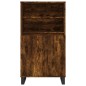 vidaXL Aparador alto madera contrachapada roble ahumado 60x36x110 cm vidaXL Aparador alto madera contrachapada roble ahumado 60x36x110 cm