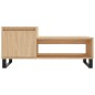 vidaXL Mesa de centro madera contrachapada roble Sonoma 100x50x45 cm vidaXL Mesa de centro madera contrachapada roble Sonoma 100x50x45 cm