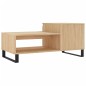 vidaXL Mesa de centro madera contrachapada roble Sonoma 100x50x45 cm vidaXL Mesa de centro madera contrachapada roble Sonoma 100x50x45 cm